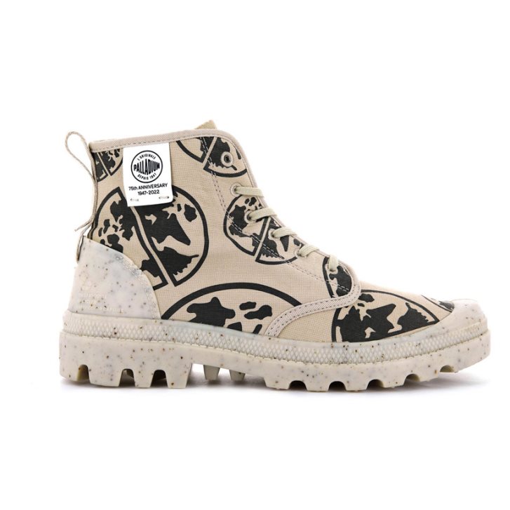 Palladium Pampa Eco-versary 75th Laarzen Dames Khaki | NL 96AGMNP